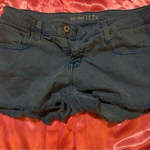 Big Star Women's Blue Denim Jean Shorts